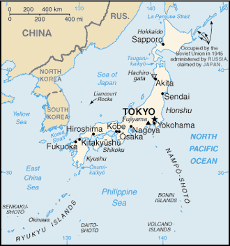 Map of Japan